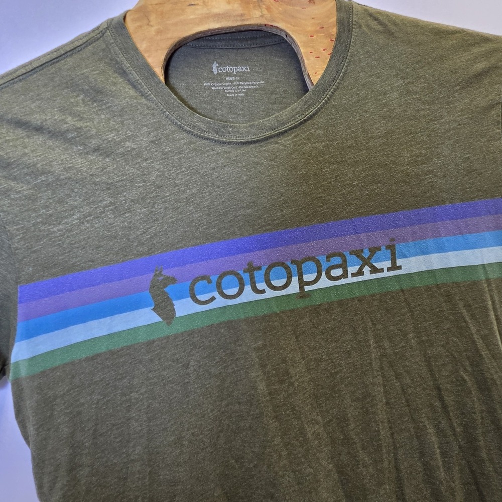 Cotopaxi T-Shirt Llama On The Horizon Short Sleeves Men XL